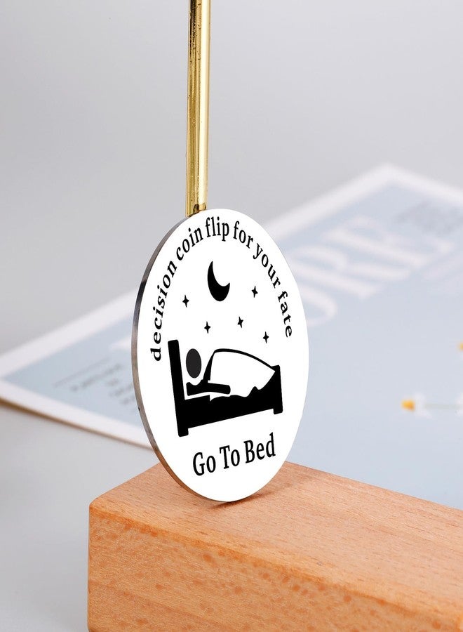 Perleddom Teen Boys Valentines Gifts Christmas Gifts for Girls Wife Easter Basket Stuffers Funny Decision Coin for for College Girls Boys TV Fan Lovers Gift for Friends Double-sided Flip Coin Gift - Image 3